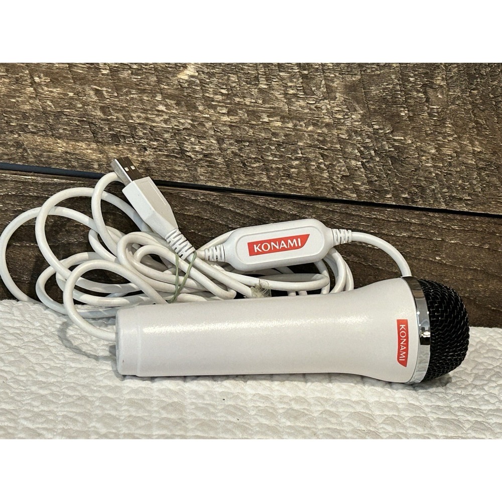 Official Konami Logitech (E-UR20) USB Wired Microphone For‎ Gaming Systems